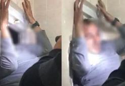 Cinayet şüphelisi tuvalet penceresinden kaçmaya çalışırken böyle yakalandı