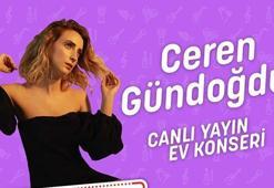 #EvdeKal#MüzikleKal Ceren Gündoğdu, yeni şarkılarıyla canlı yayında moral olacak