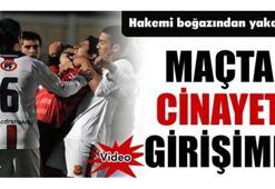 Maçta cinayet girişimi