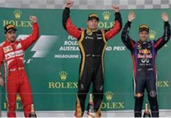 Açılışı Raikkonen yaptı