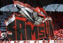 Samsun'da tribün şov!