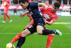 Inter, Catania'ya da takıldı