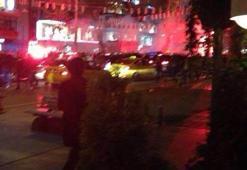 G.Saraylı taraftarlar Caddebostan'ı dağıttı
