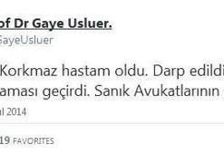 Ali İsmail Korkmaz'ın doktoru tweet attı