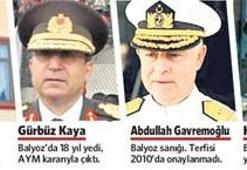 Ergenekon ve Balyoz paşaları emekliye sevk!
