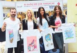 Böbrek hastaları için tişört sattılar