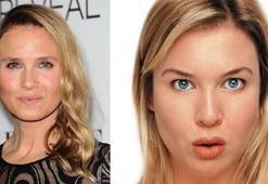 Renee Zellweger tanınmayacak halde