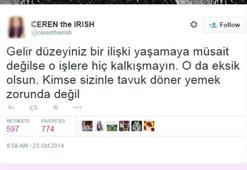 Twitter'da tavuk döner fırtınası