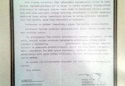 Evren'in yazdığı 34 yıllık sır mektup ortaya çıktı!