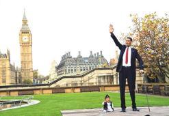 ‘En kısa’ ve ‘en uzun’ Londra’da buluştu!
