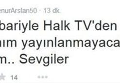 Ayşenur Arslan Halk TV'den ayrıldı