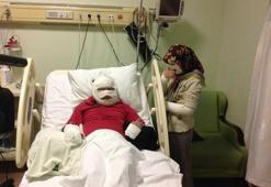 Oda spreyi alev aldı!