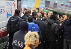 Saha kenarında fenalaştı!