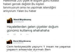 Cem Yılmaz'dan 'çiçek yolladı' haberlerine yalanlama