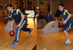 F.Bahçeli futbolcular bowling oynadı