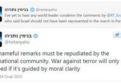 Netanyahu Cumhurbaşkanı Erdoğan'a cevap verdi!