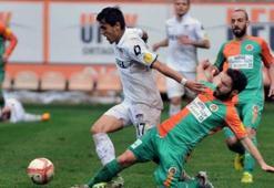 Alanya'da 5 gollü maç