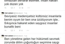 Hilal Cebeci'den şaşırtan çıkış