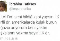 O isme beddua etti!