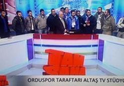 Orduspor taraftarı program bastı!