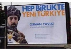 Seçim afişi Twitter'ı salladı