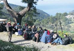 90 kaçak taksi istedi jandarma geldi!