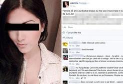 Facebook'ta tek gecelik ilişki ilanı verdi!