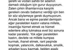 Arınç'ın damadından Gökçek'e yanıt!