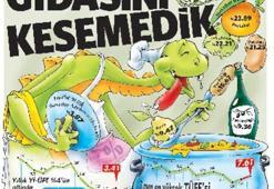 Gıdasını kesemedik!