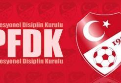 PFDK ceza yağdırdı