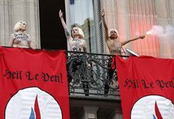 FEMEN, Le Pen'e karşı!
