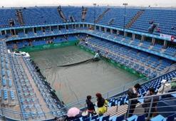 İstanbul Open'a yağmur engeli