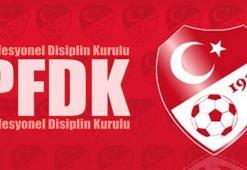 4 takım PFDK'ya sevk edildi