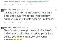 Mesajı herkesi duygulandırdı!