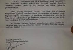 Eylem bir firmaya daha sıçradı