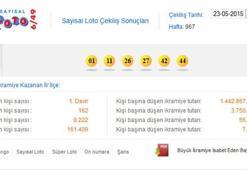 Sayısal Loto çekildi! İşte kazandıran numaralar