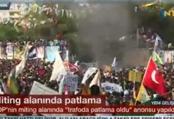 HDP mitinginde çifte patlama!