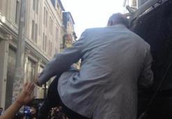 CHP'li Mahmut Tanal Toma'ya tırmandı
