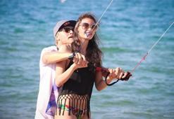 Ünlüler kite boarding’te