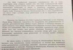 Çinli devlet şirketi oruç haberleri için Türkiye'yi tehdit etti