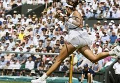 Wimbledon'da finalin ilk adı belli oldu