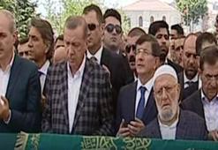 Davutoğlu ve Erdoğan Ali Nar'ın cenazesine katıldı