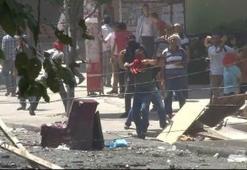 Molotoflarla polise saldırdılar!