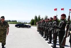 Necdet Özel 'Bordo Bereliler'i denetledi