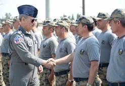 Hava Kuvvetleri Orgeneral Akın Öztürk Suriye sınırında