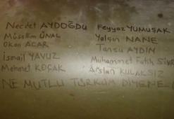 Füzelerin üstlerine şehitlerin ismi yazıldı