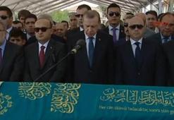 Erdoğan Tulu Gümüştekin'in cenazesine katıldı
