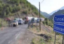 Tunceli-Erzincan karayolu ulaşıma tekrar kapatıldı