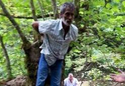 Kayınpederini kaçırıp dövdü! Fotoğrafını paylaştı