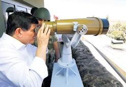 IŞİD’in saldırdığı karakolu ziyaret etti